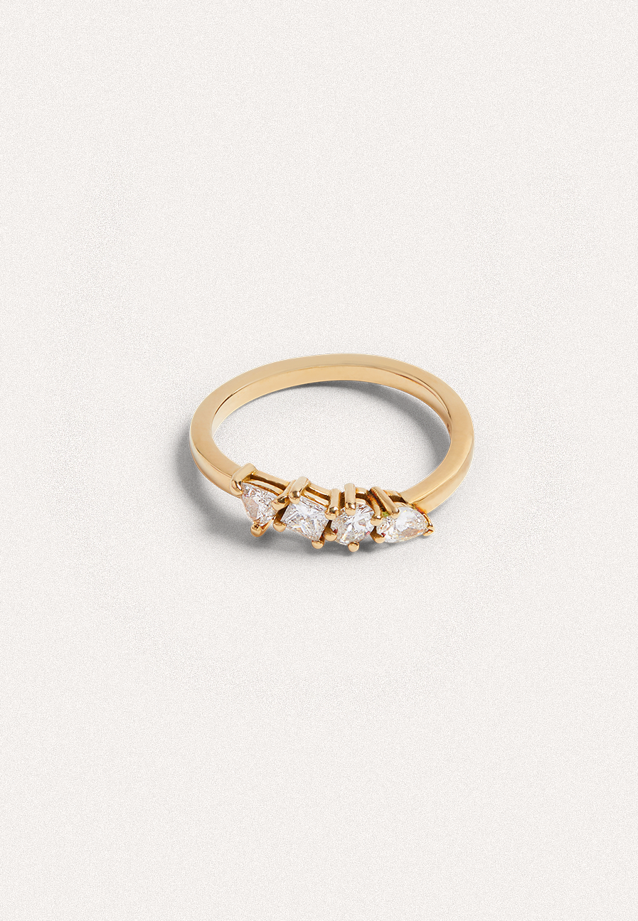 Four Season Ring - Alternative Diamond Ring by Adriana Chede Jewellery