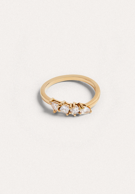 Four Season Ring - Alternative Diamond Ring by Adriana Chede Jewellery