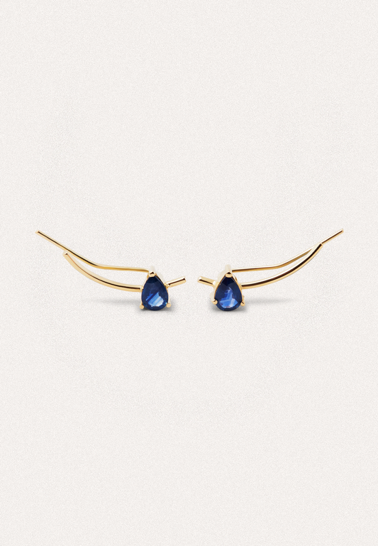 Sapphire Earcuff - Adriana Chede Jewellery London