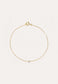 Éclair 18ct Gold Chain Bracelet with Diamond - Adriana Chede Jewellery