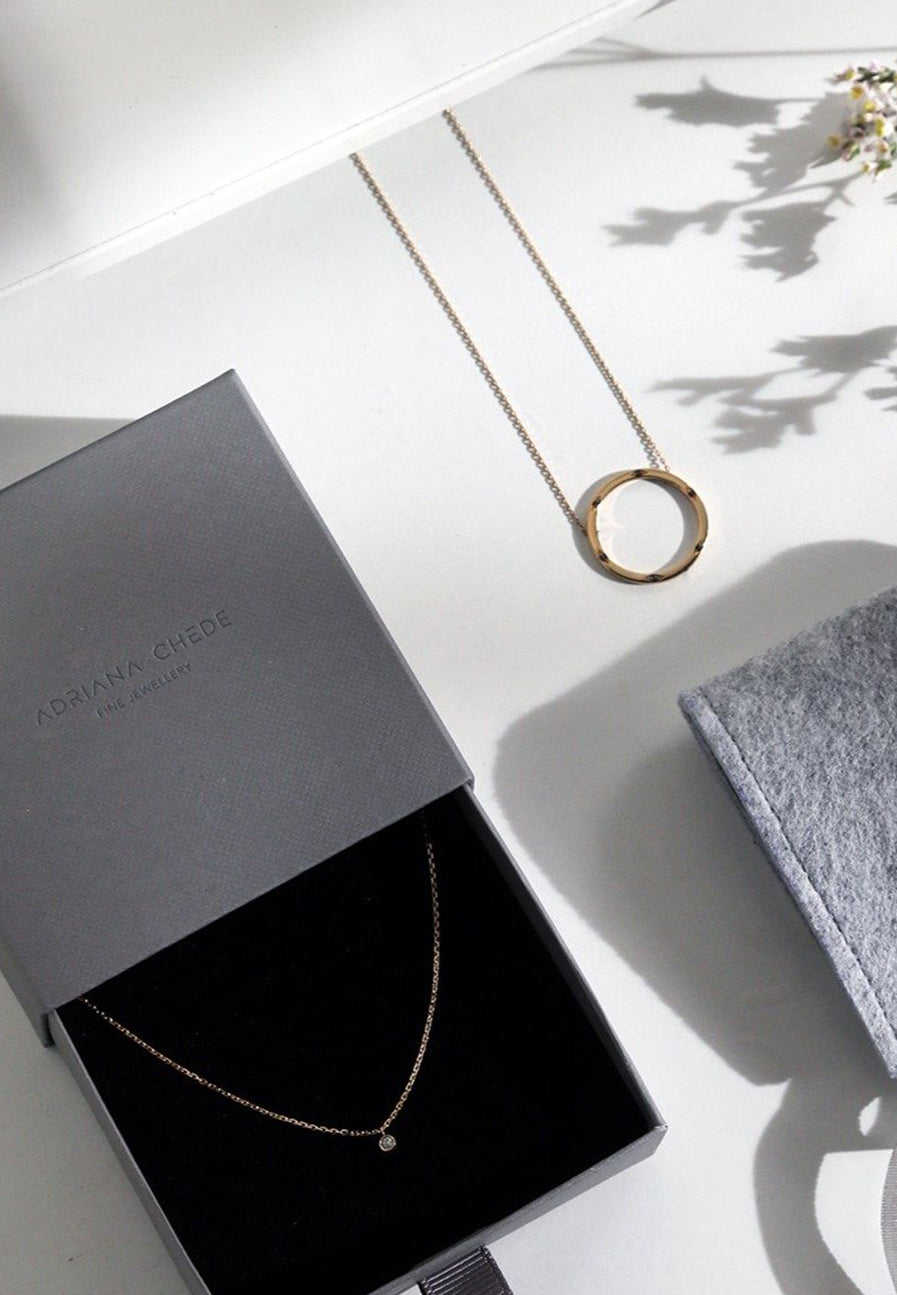 Gift packaging London Adriana Chede Jewellery