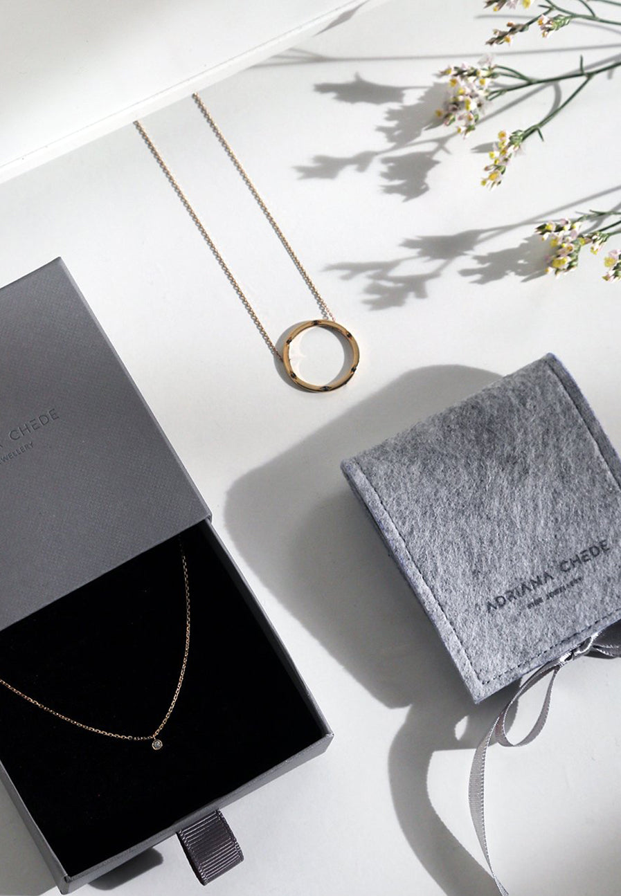 Gift packaging London Adriana Chede Jewellery