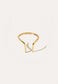 Horn Solid Gold Ring - Adriana Chede Jewellery London