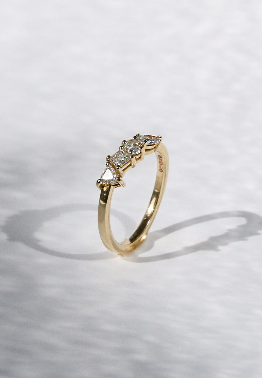 Four Season Ring - Alternative Claws Diamond by Adriana Chede Jewellery