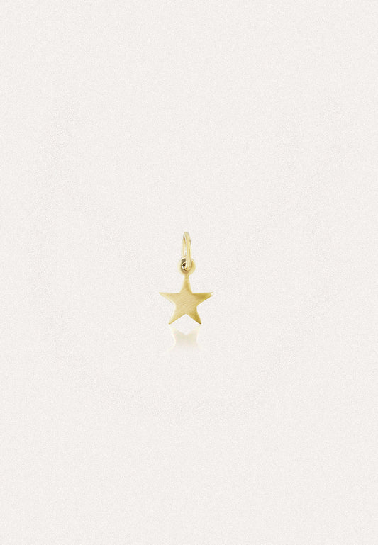 Solid Gold Star Charm - Adriana Chede Jewellery