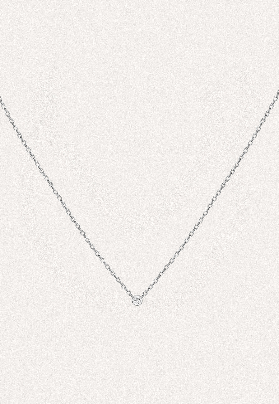 Solitaire Diamond Necklace for women - Adriana Chede Jewellery