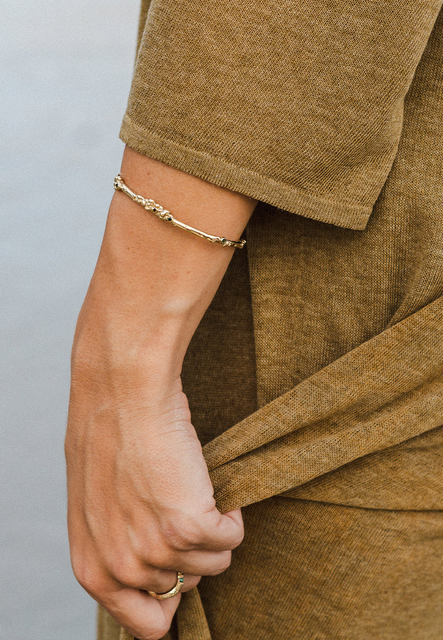 Tourmalines Cuff Bracelet - Adriana Chede Jewellery